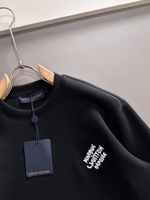 LVE Embroidered Logo Jumper – Black