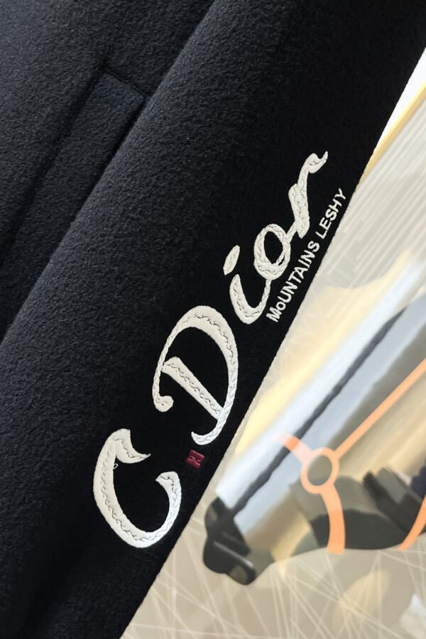 CD Varsity Jacket with Embroidered Chest Patch