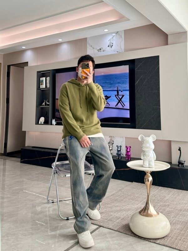 HRMS Knit Pullover Hoodie - Green