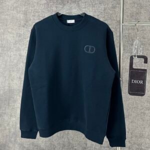 CD Crew Neck Jumper - Navy Blue
