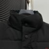 CG Puffer Gilet with Front Pockets - Black