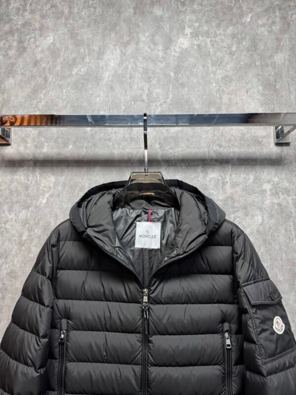 MNCLR Hooded Puffer Jacket - Black