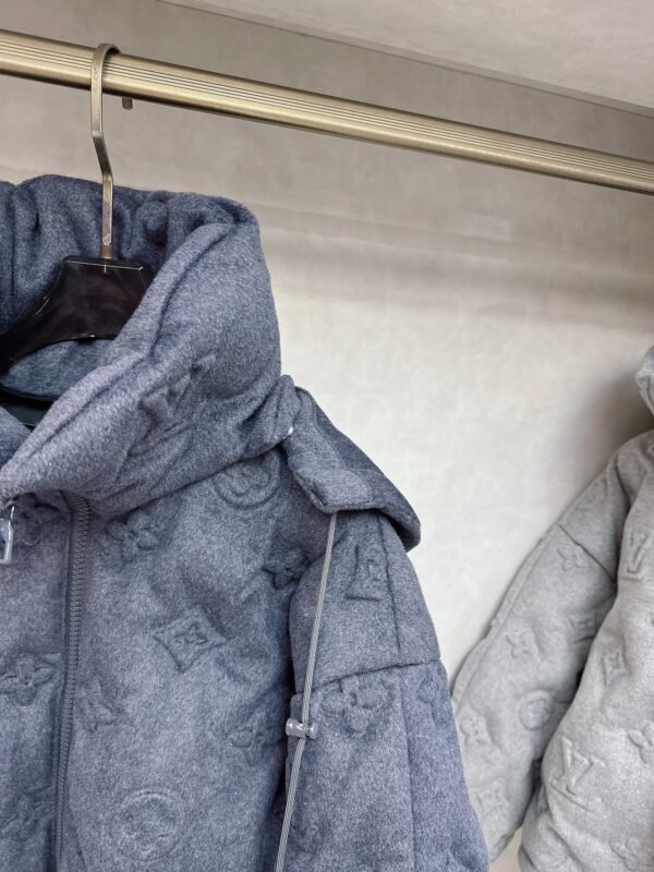 LVE Embossed Hooded Jacket