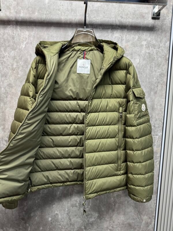 MNCLR Hooded Puffer Jacket - Green