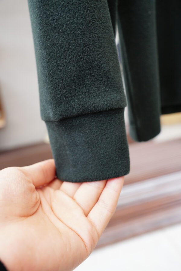 PRDA Crew Neck Jumper  with Chest Logo Detail - Deep Green