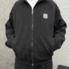 LWE Full-Zip Jacket with Stand collar - Black