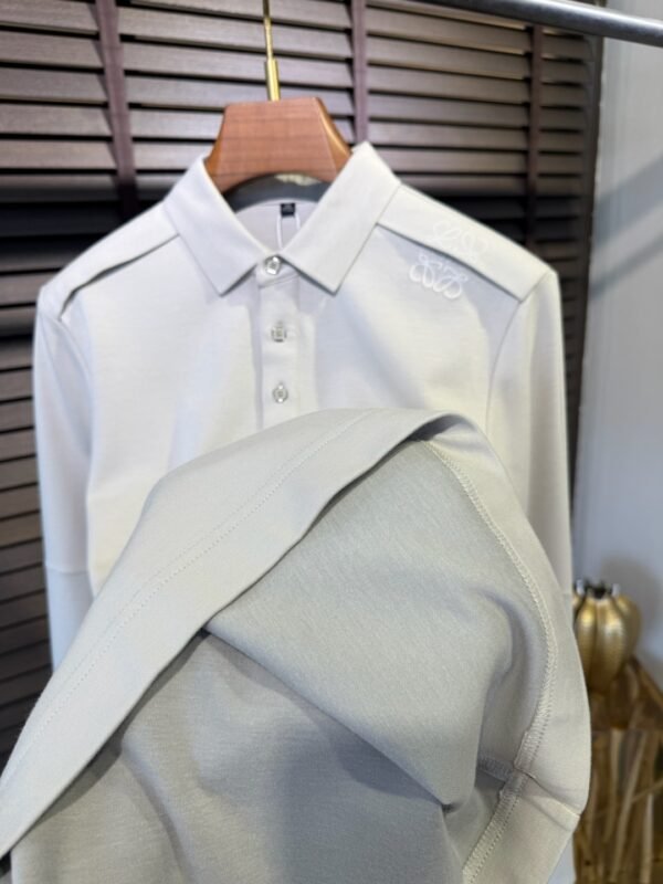 0babf95d LWE Polo-Style Jumper - White