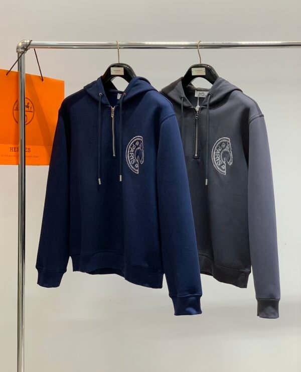 HRMS Half-Zip Hooded Jumper