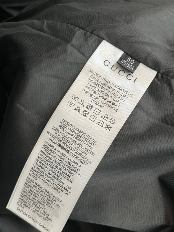 GCCI Zip-Up Jacket with Contrast Panel - Navy