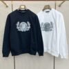 DG Crest Embroidered Crew Neck Jumper