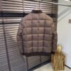 GCCI Quilted Padded Jacket - Brown