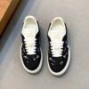 LVE Black Monogram Low-Top Trainers