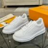 1 LVE All White Low-Top Trainers