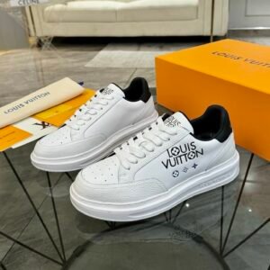 LVE Casual Low-Top Trainers - White & Black