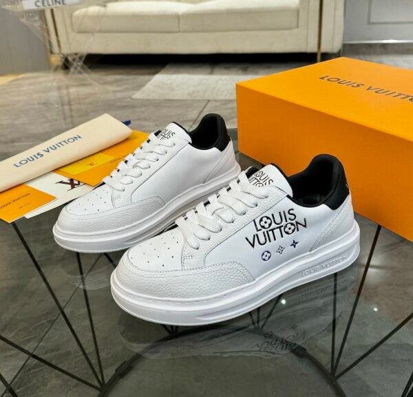 LVE Casual Low-Top Trainers - White & Black