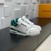 LVE Trainer Sneaker - White & Green