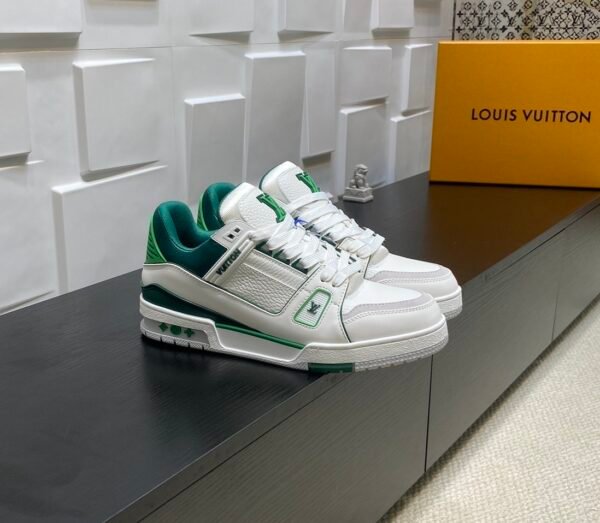 LVE Trainer Sneaker - White & Green