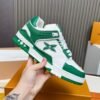 LVE Streetwear Trainer Sneaker – White Green Edition