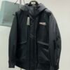 BLNCG Black Nylon Waterproof Jacket