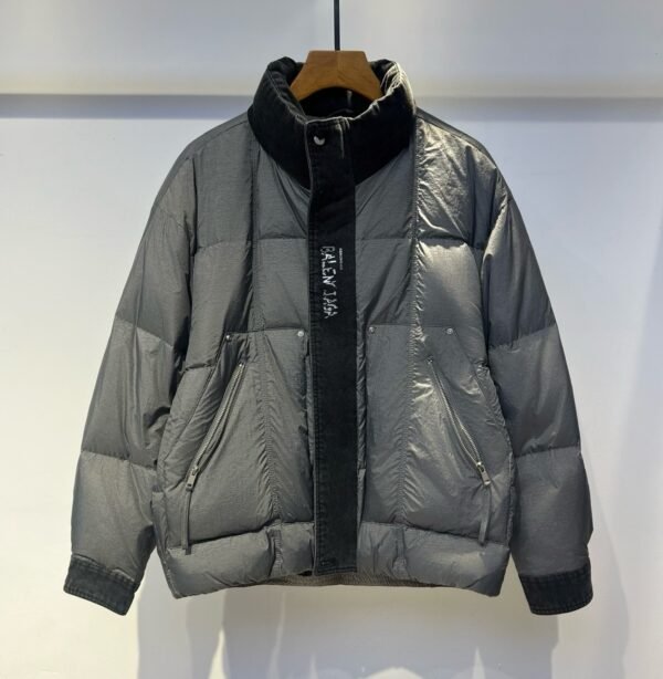 BLNCG Grey Puffer Coat