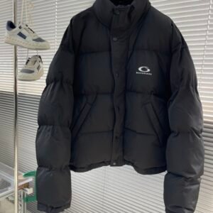 BLNCG Loop Sports Icon Reversible Puffer Coat - Black