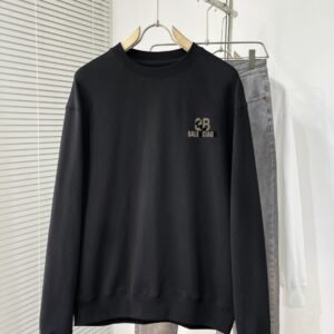 BLNCG BB Logo Print Medium Fit Jumper – Black