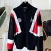 1 BLNCG Paris Sports Icon Zip-Up Knit Jacket - Black/White/Red