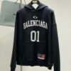 1 BLNCG Basketball Series Design Hoodie - Black