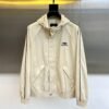 1 BLNCG 3B Sports Logo Hooded Jacket - Light Beige