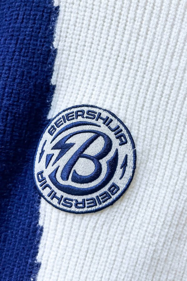 10 BLNCG Paris Sports Icon Zip-Up Knit Jacket - Black/White/Red