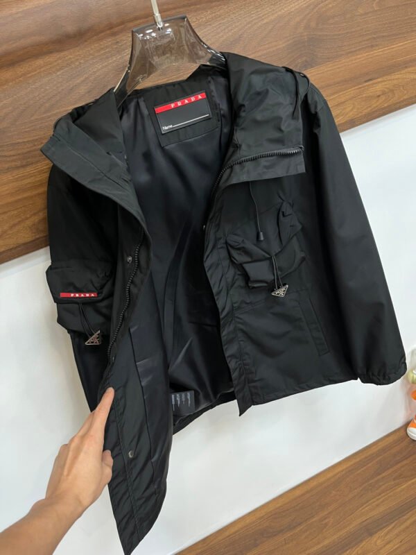 PRDA Hooded Zip Jacket - Black