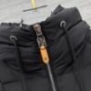 LVE Padded Hooded Coat – Black