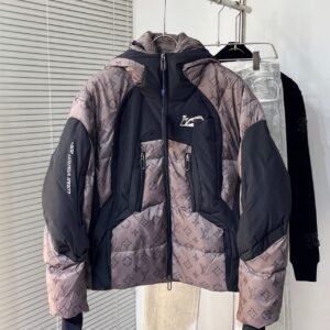 LVE Hooded Padded Winter Coat – Charcoal Grey