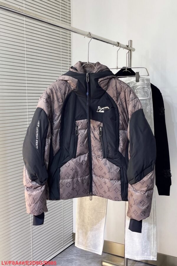 LVE Hooded Padded Winter Coat – Charcoal Grey