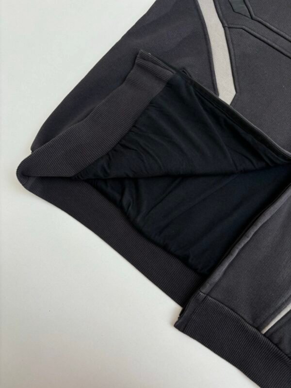 BLNCG Zip-Up Biker Hoodie - Grey