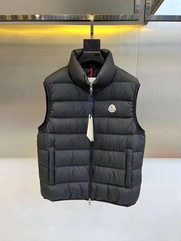 MNCLR Black Puffer Gilet