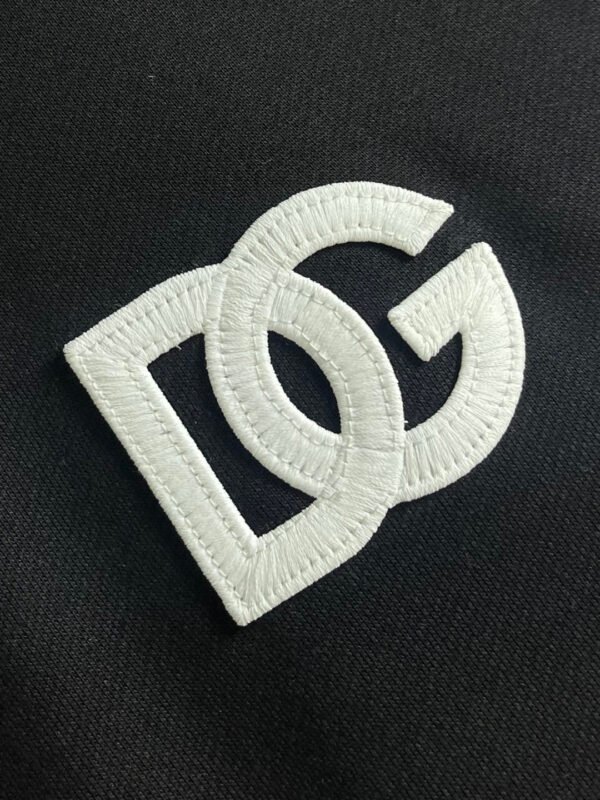 11ead5a7 DG Embroidered Logo Zip Hoodie - Black