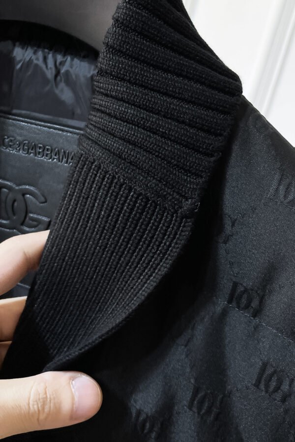 DG Button-Front Jacket - Black