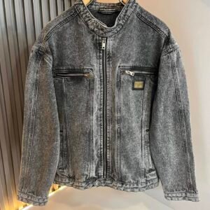 DG Washed Zip Jacket - Grey