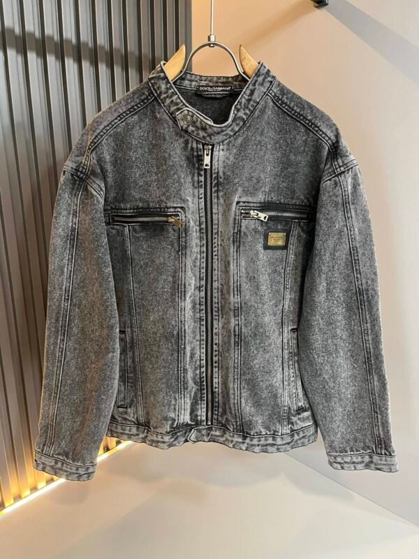 DG Washed Zip Jacket - Grey