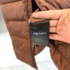 135f5438 PRDA Quilted Zip Gilet - Brown