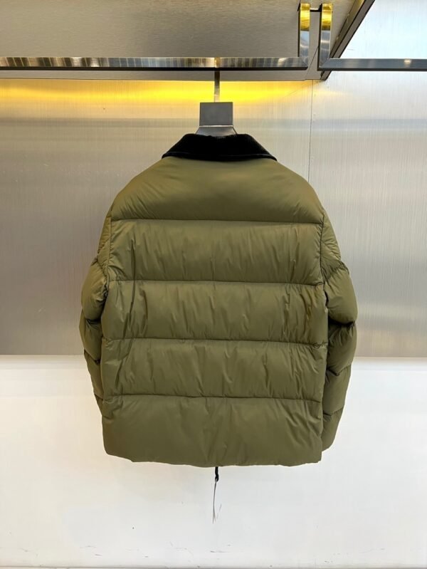 MNCLR Hooded Puffer Jacket - Olive Green