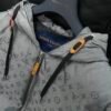 LVE Grey Monogram Puffer Jacket