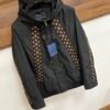 LVE Black Hooded Panel Jacket