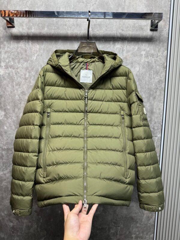 MNCLR Hooded Puffer Jacket - Green