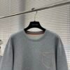 15f863c5 HRMS Appliqué Chest Patch Crew Neck Jumper - Grey