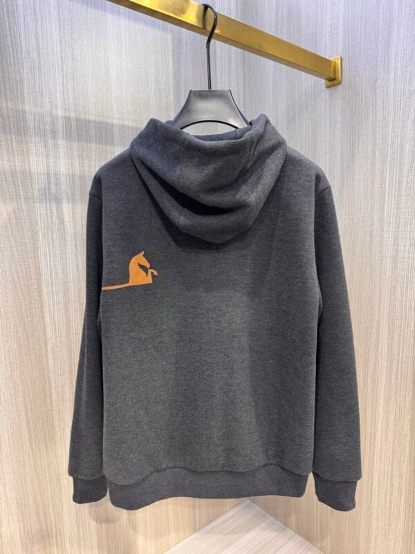 HRMS Zip-Through Hooded Jumper With Logo Detail