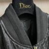 CD Monogram Zip-Up Jacket - Black