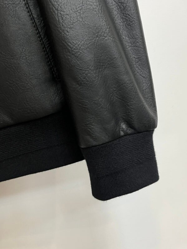 PRDA Contrast Panel Jacket with Logo Patch - Black