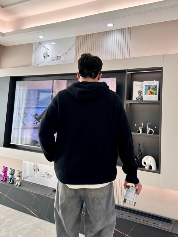 HRMS Knit Pullover Hoodie - Black